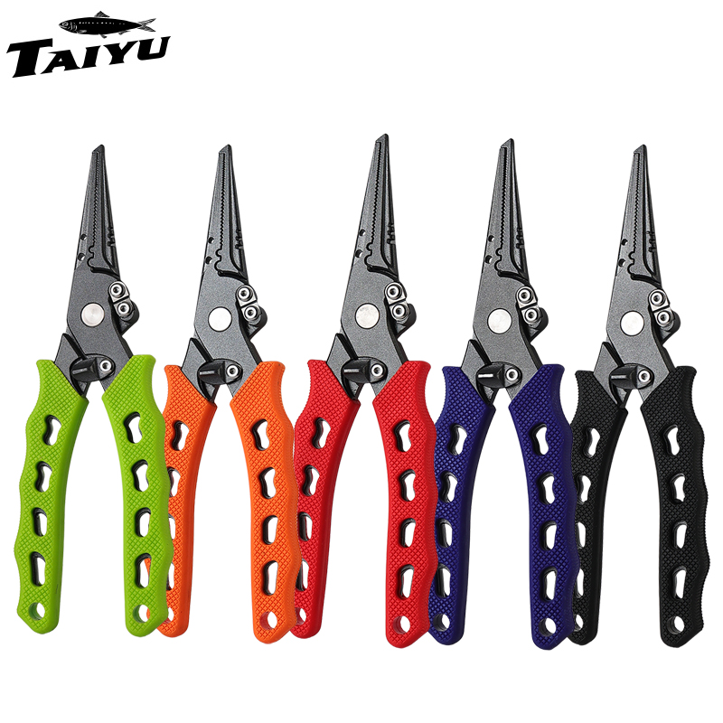 Fishing Equipment Parts - TAIYU 5-Color Stainless Steel Lure Pliers