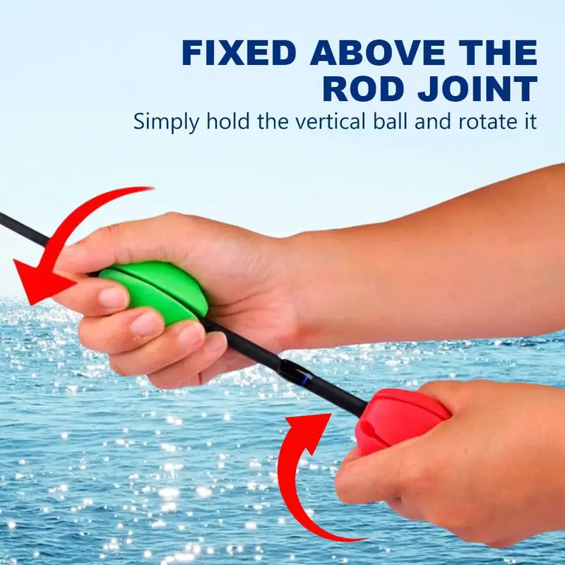 6-24Pcs Rod Protection Cover R - Fishing Equipment Storage review and price