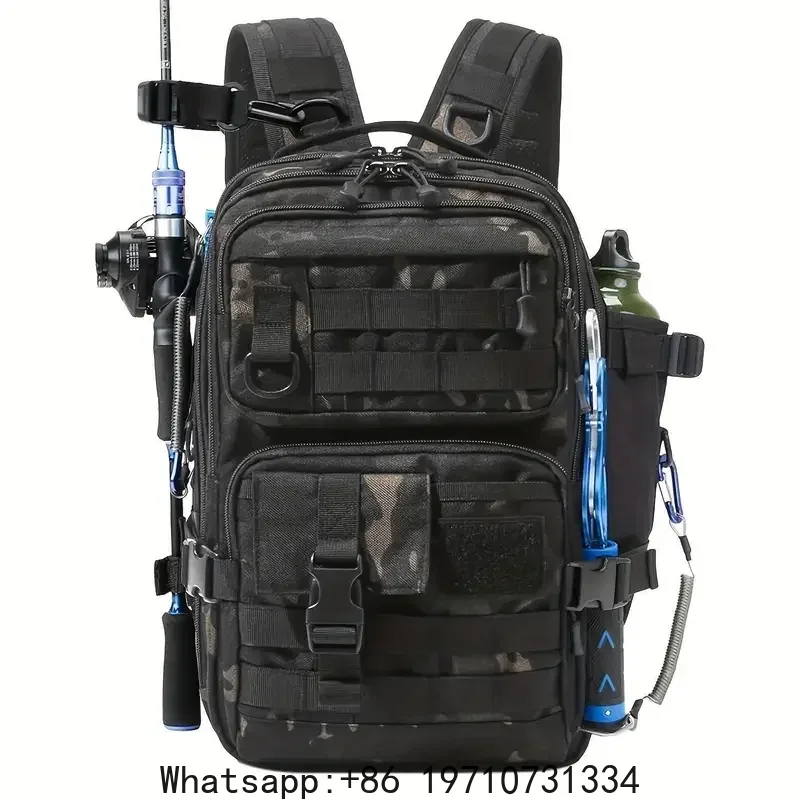 1000D Waterproof  Backpack Tac - Fishing Backpack review and price