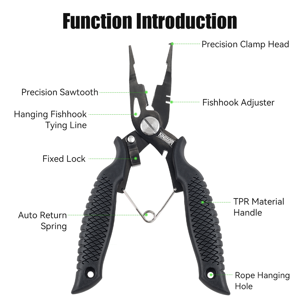 Kingdom Fishing Pliers Multifu - Fishing Equipment Parts review and price