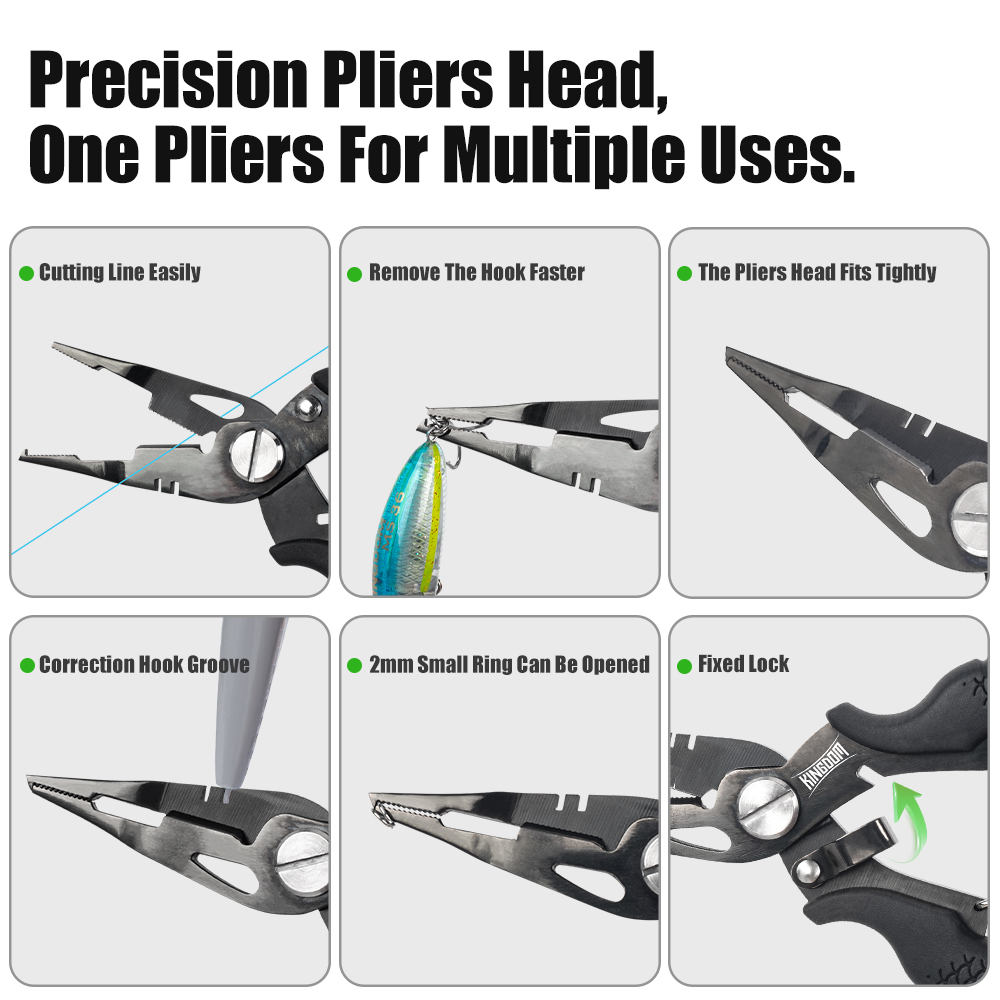 Kingdom Fishing Pliers Multifu - Fishing Equipment Parts review and price