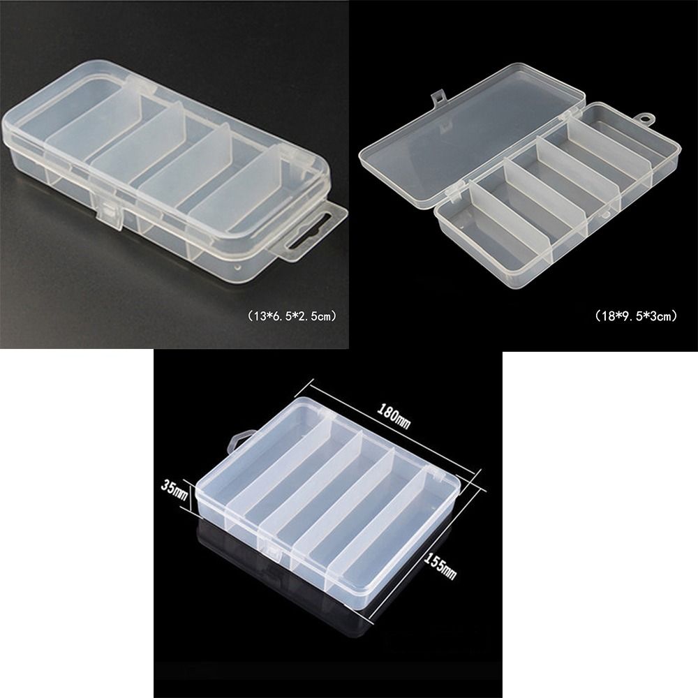 1/3pcs 3 Sizes of Plastic Fish - Fishing Equipment Storage review and price