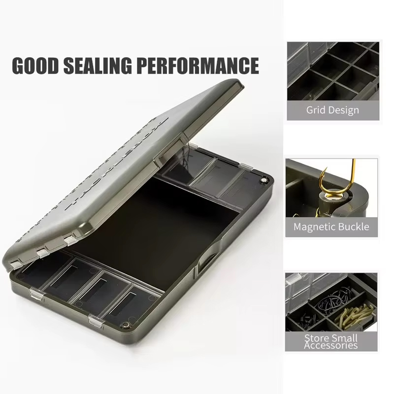 Large Capacity Hard PVC Tackle - Fishing Equipment Storage review and price