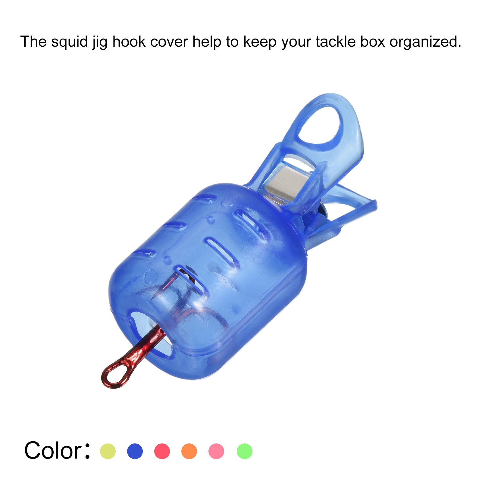10pcs Small Size Squid Jig Hoo - Fishing Equipment Storage review and price