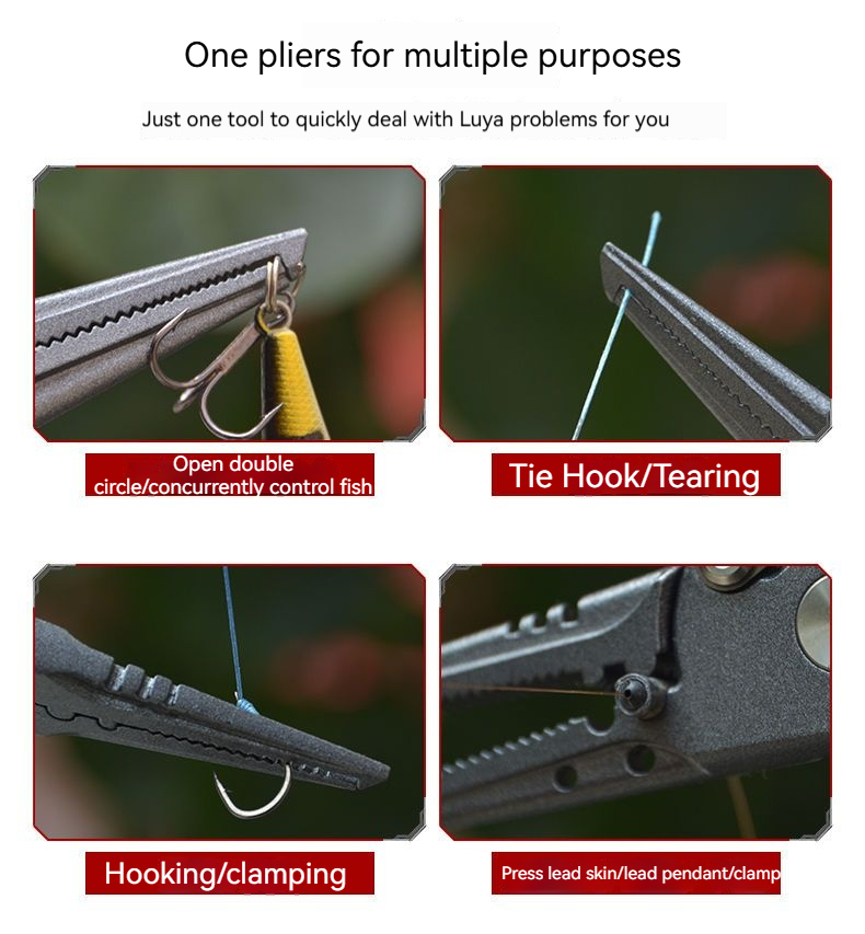 High-Precision Luya Pliers Mul - Fishing Equipment Parts review and price
