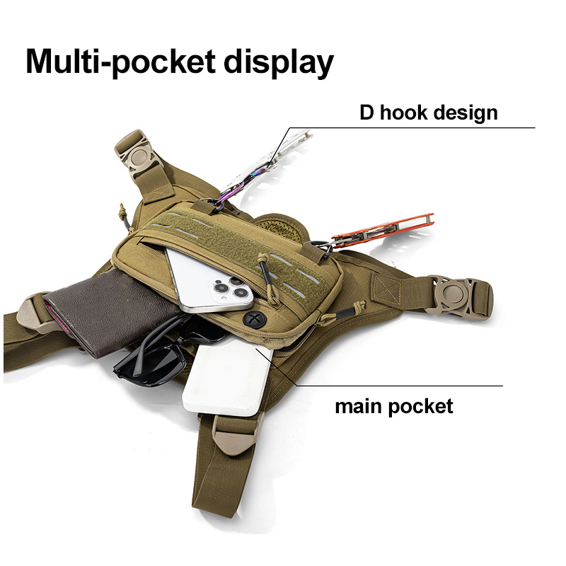 Tactical Front Chest Rig Bag V - Fishing Backpack review and price