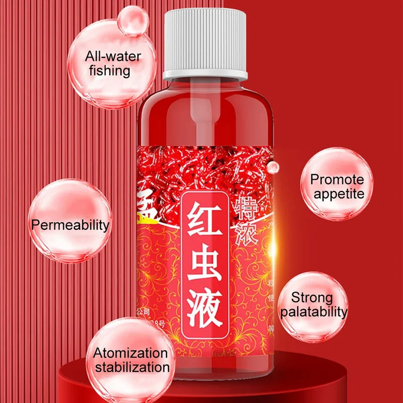 60ML Liquid Blood Worm Scent F - Fishing Equipment For Sale review and price