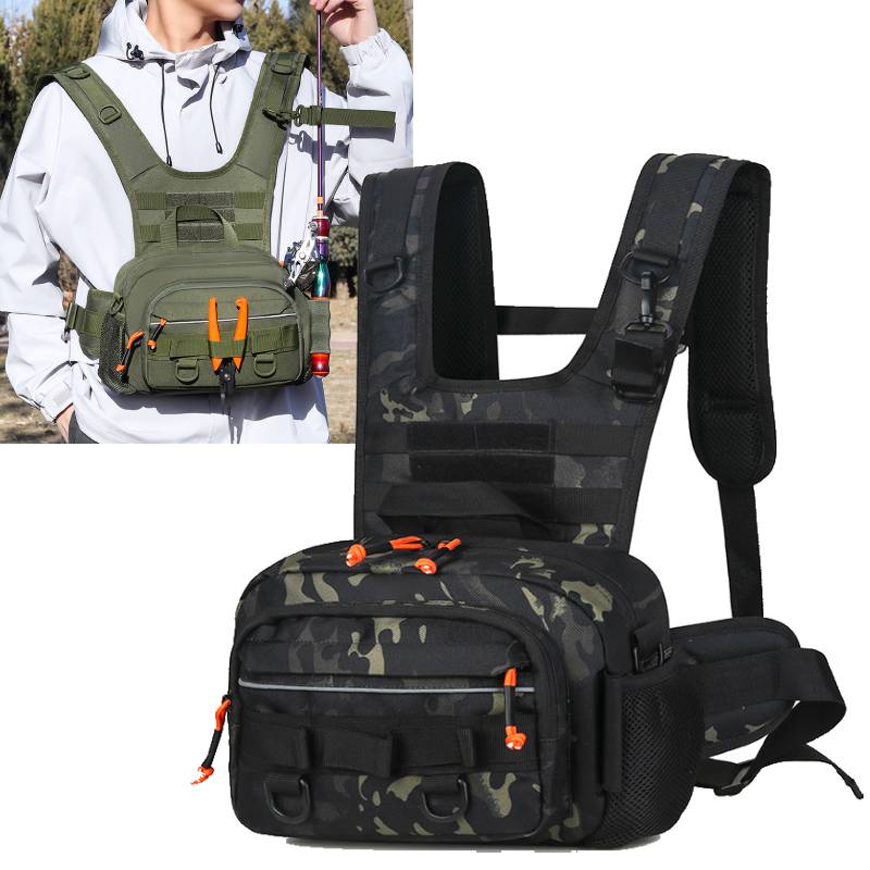 Men Chest Bag Tactical Fishing - Fishing Backpack review and price