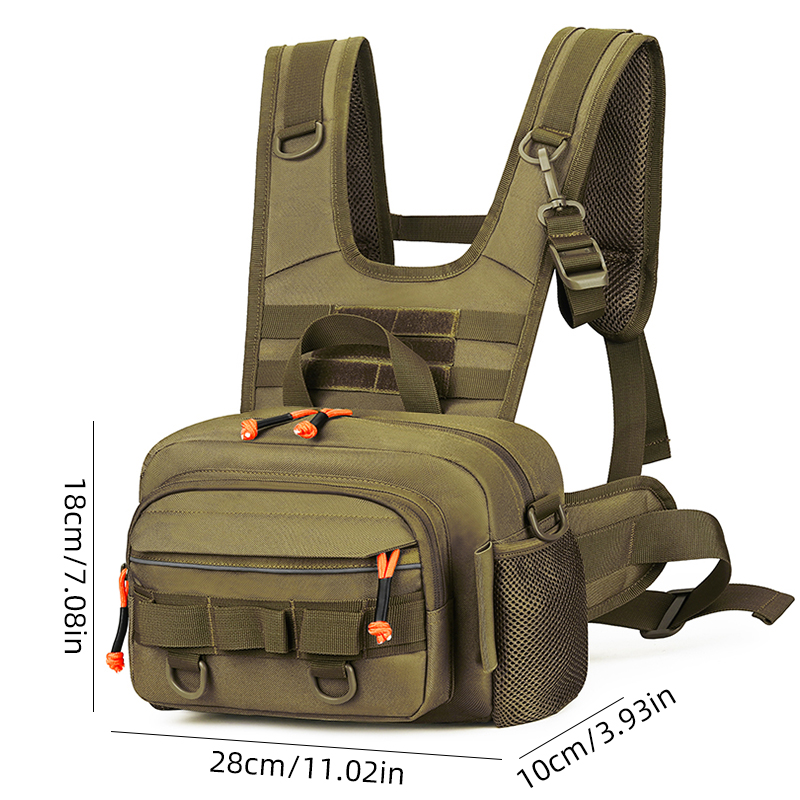 Men Chest Bag Tactical Fishing - Fishing Backpack review and price